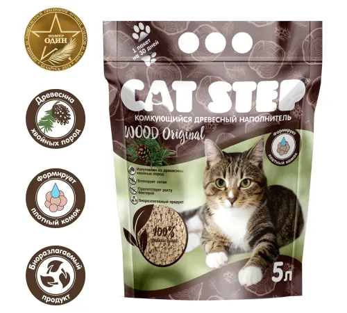 Cat Step Wood Original 5 л