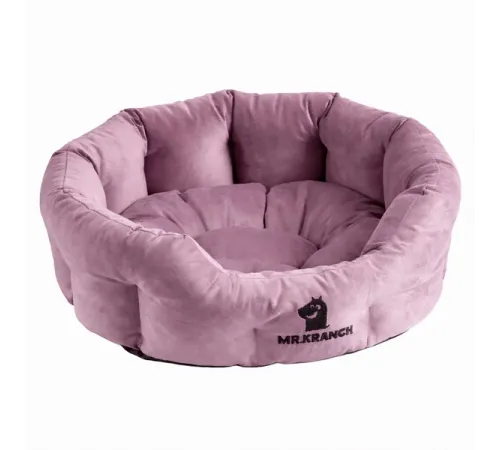 Mr.Kranch Лежанка круглая Сирень, 50х40х20 см