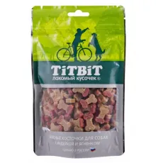 ТИТБИТ Косточки мясные с индейкой и ягненком, 145 г