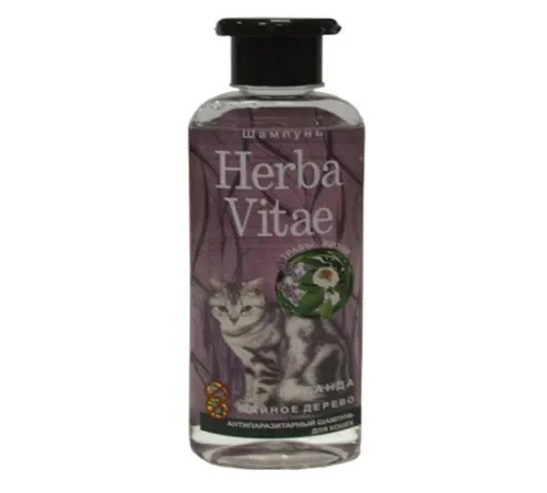 Herba Vitae Шампунь антипаразитарный для кошек, 250 мл