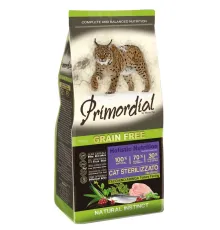 Primordial Cat Adult Neutered (Индейка и сельдь), 2 кг