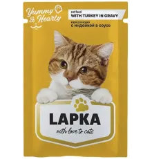 Lapka Консервы для кошек (Индейка), 85 г х 28 шт (уп)