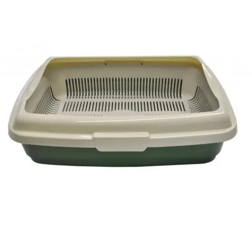 HOMECAT Туалет Atlantis c сеткой и бортом, 43х33х12,5см