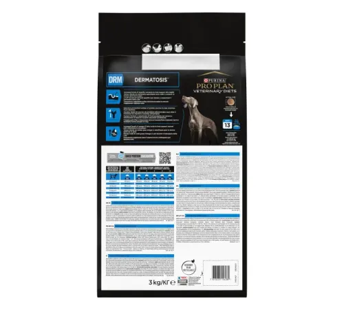 Purina Pro Plan DRM Dermatosis, 3 кг