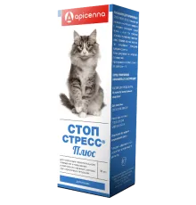 Apicenna Стоп-стресс Плюс для кошек, 30 мл