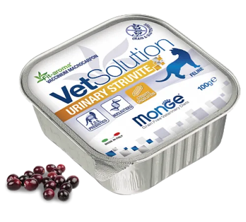 Monge Консервы VetSolution Urinary Struvite Cat (Курица, лосось), 100 г