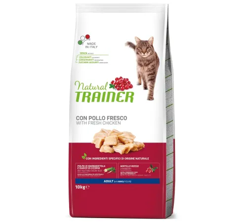 Trainer Natural Adult (Свежая курица) 10 кг