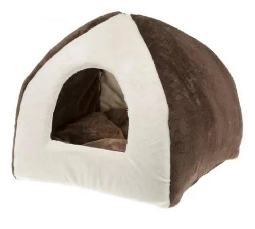 Ferplast Домик-юрта TIPI MEDIUM SOFT, коричневая