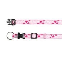 Trixie Ошейник Modern Art Collar Rose Hearts XS
