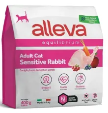 Alleva Equilibrium Sensitive Adult Cat (Кролик), 400 г