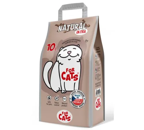 FOR CATS Наполнитель Natural Ultra 10 л