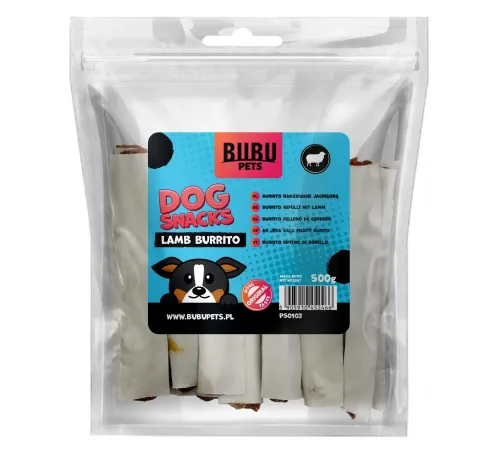 Bubu Pets Буррито из баранины, 500 г