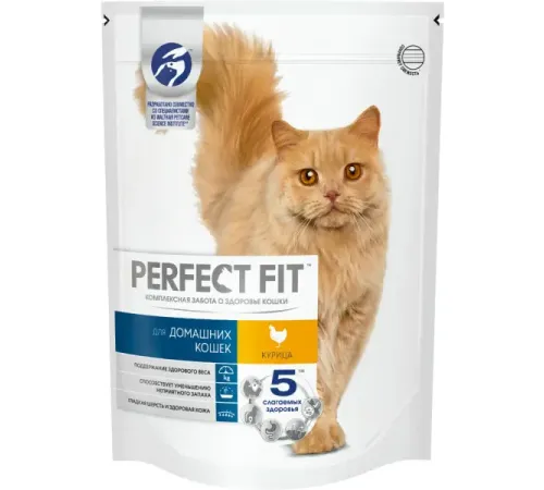 Perfect Fit для домашних кошек (Курица), 650 г