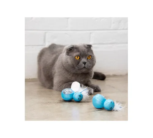 Petstages Игрушка для кошек Светлячки под лакомство, 2 шт/уп