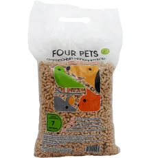 FOUR PETS древесный наполнитель 2,5 кг - 7 л