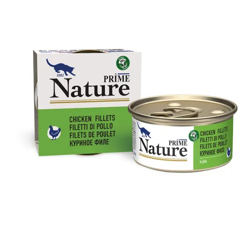 Prime Nature Консервы (Куриное филе) для кошек, 85 г