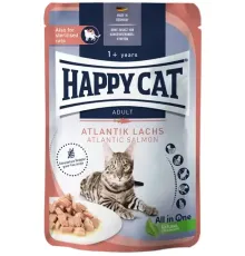 Happy Cat Culinary Кусочки в соусе (Атлантический лосось), 85 г