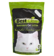 Best Clean Наполнитель бентонитовый (Зеленое яблоко), 5 л