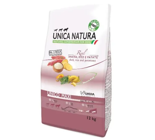 Unica Natura Unico Maxi (Утка, рис и картофель) 2,5 кг