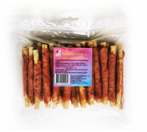 O'dog Лакомство для собак Криспи Утка 750 г