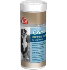 8in1 Excel Brewer's Yeast for large breed, 80 таб