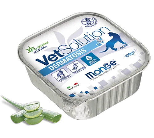 Monge Консервы VetSolution Dermatosis Cat (Свинина), 100 г