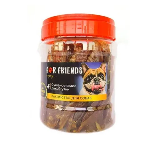For Friends Сушеное филе дикой утки 500 г