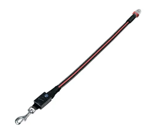 Поводок светомигающий для рулетки Flexi Vario LED Flash Belt S-M, 50 см