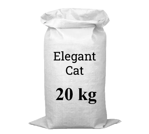 Наполнитель Elegant Cat (клубника) 20 кг
