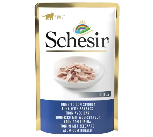 Schesir Tuna Seabass (Тунец, окунь), 85 г