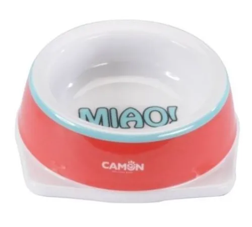 CAMON Миска с буквами на дне MIAO! 0,15 л