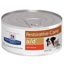 Hill's Prescription Diet a/d Restorative Care Влажный корм для собак и кошек (курица), 156 г