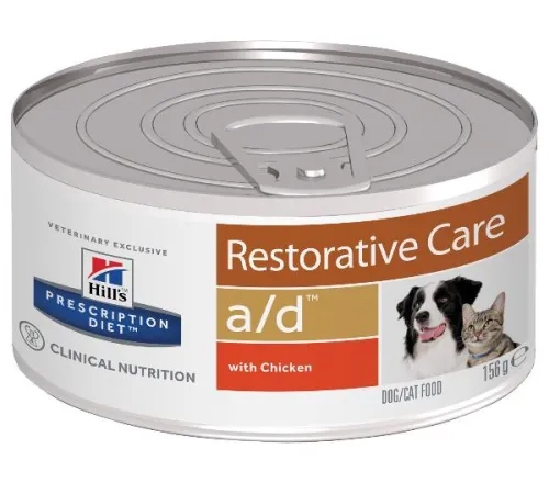 Hill's Prescription Diet a/d Restorative Care Влажный корм для собак и кошек (курица), 156 г