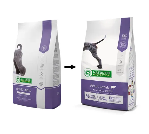 Nature's Protection Adult (Ягненок), 500 г
