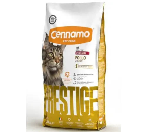 Cennamo Prestige Sterilized Cat (Курица), 1,5 кг
