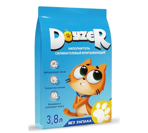 Doyzer Наполнитель силикагелевый (без запаха), 3,8 л