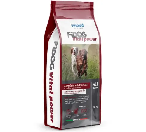 Vincent FiDOG Vital power (Цыпленок), 20 кг