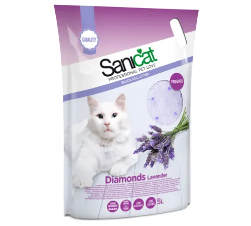 Sanicat Professional силикагелевый (Lavender) 3,8 л