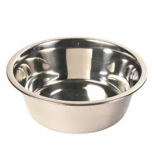 Trixie Миска из металла для собак 0.20л/диам.11см