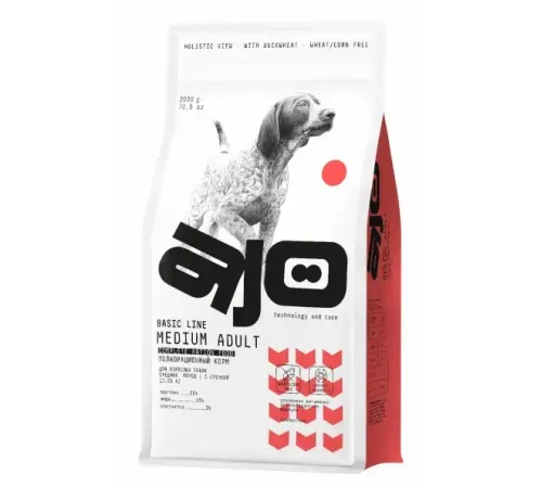 AJO Basic Line Medium Adult, 2 кг