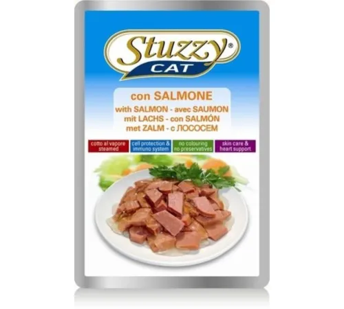 Stuzzy Cat Пауч (лосось), 100 г