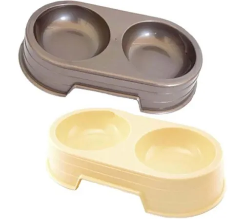 Sum-Plast Миска двойная для животных, 0,6 л