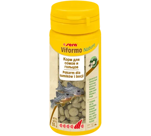 Sera Корм таблетки для сомиков Viformo Pleco Tabs, 50 мл (33 г)