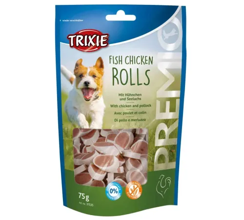 Trixie Premio Куриные рулеты с рыбой, 75 г