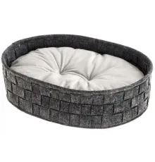 Ferplast Лежанка COCOON, темно-серый 45, 45х35х12 см