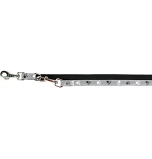 Trixie Поводок-перестежка светоотражающий Silver Reflect, XS-S, 2.00м/15мм