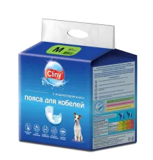 Cliny Пояса для кобелей, M (10 шт)