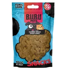 Bubu Pets Косточки для дрессировки, кролик, 100 г