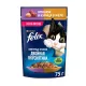 Felix Двойная вкуснятина для кошек (Ягнёнок и курица в желе), 75 г