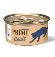 Prime Adult Консервы (Кусочки из ягненка в соусе) для кошек, 75 г